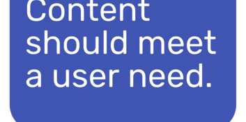 The Content Design Process